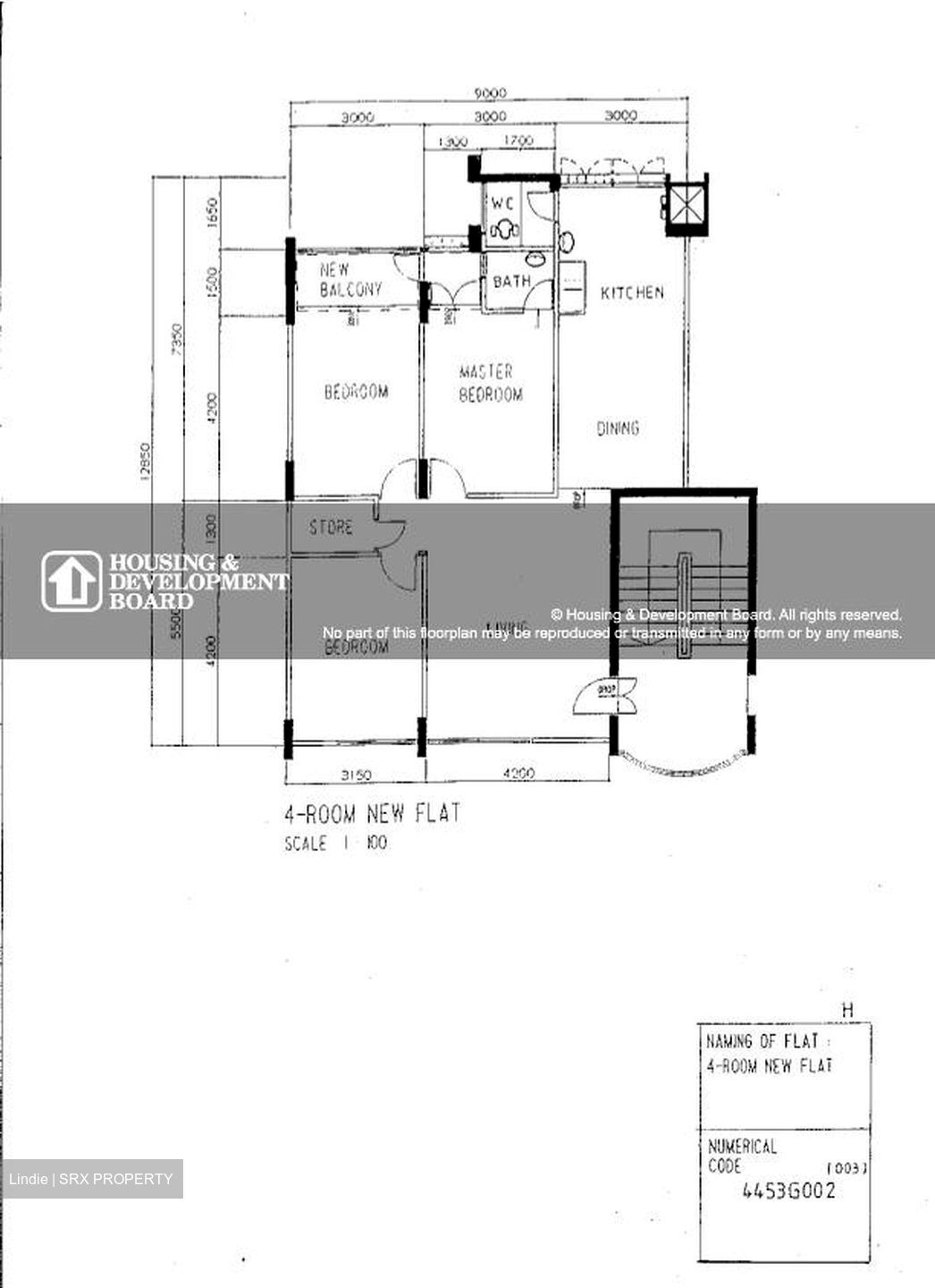Blk 412 Commonwealth Avenue West (Clementi), HDB 4 Rooms #540295021